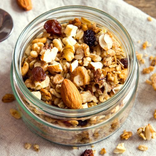 low sugar granola