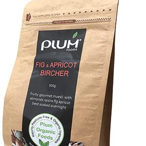 Fig and Apricot Bircher Muesli 500g - Plum Organic Foods