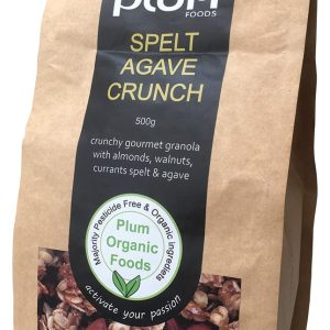 Spelt and Agave Nut Crunch Organic Granola 1kg - Plum Foods