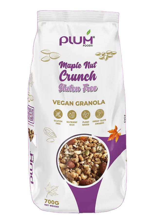 Maple Nut Crunch GLUTEN FREE Vegan Granola 700g