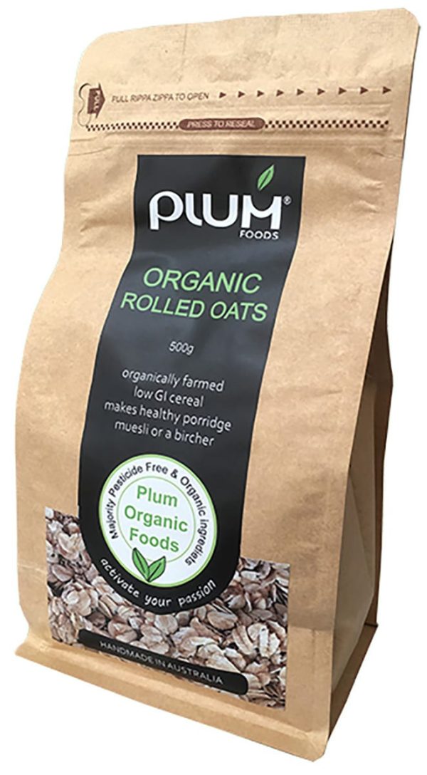 Organic Rolled Oats 1kg for Porridge