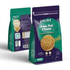 Jumbo Oats 5 Grain Organic Porridge 500g - Plum Foods