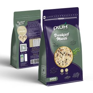 Natural Breakfast Muesli 500g - Plum Foods