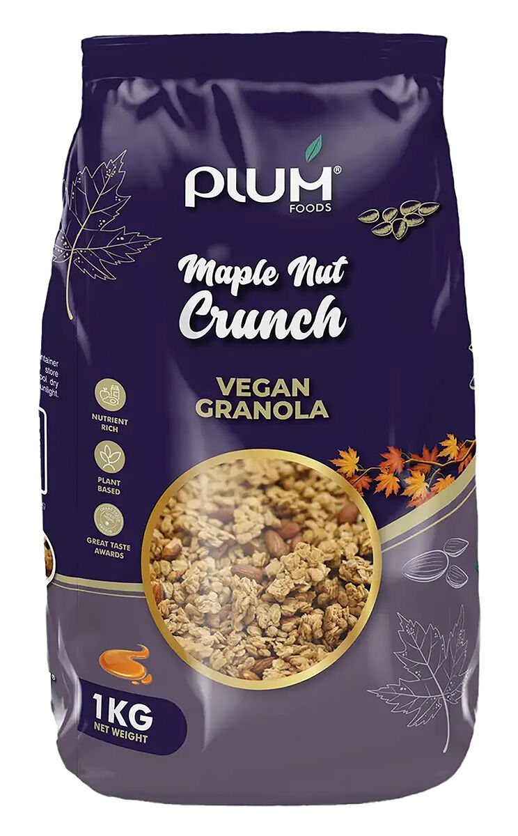 Maple Nut Crunch 1kg Premium Acai Bowl Granola